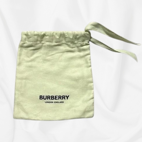 BURBERRY Small Drawstring Dust Bag in Green￨(Size 7" x 8.25") - Picture 1 of 8
